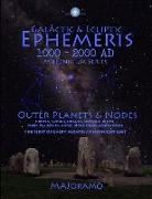 Galactic & Ecliptic Ephemeris 1000 - 2000 Ad