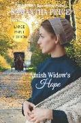 Amish Widow's Hope Large Print