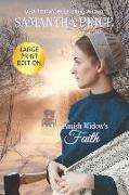 Amish Widow's Faith Large Print
