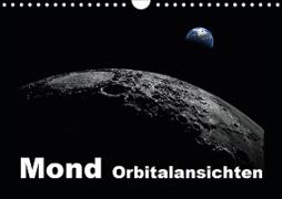 Mond Orbitalansichten (Wandkalender 2020 DIN A4 quer)