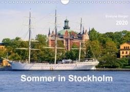 Sommer in Stockholm 2020 (Wandkalender 2020 DIN A4 quer)