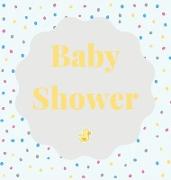 Baby shower guest book (Hardcover): comments book, baby shower party decor, advice for parents sign in book, baby naming day guest book, baby shower p
