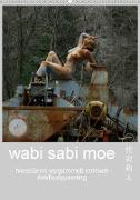 wabi sabi moe - hinreißend vergammelt erotisch - Akt/Bodypainting (Wandkalender 2020 DIN A2 hoch)