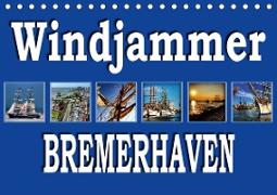 Windjammer - Bremerhaven (Tischkalender 2020 DIN A5 quer)