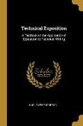 Technical Exposition: A Textbook on the Application of Exposition to Technical Writing