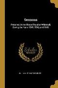 Sermons: Preached in the Chapel Royal at Whitehall, During the Years 1841, 1842, and 1843