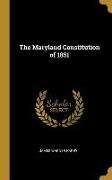 The Maryland Constitution of 1851