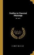 Studies in Classical Philology, Volume III