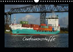 Containerschiffe (Wandkalender 2020 DIN A4 quer)