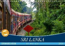 Sri Lanka - Eine Bilder-Reise (Wandkalender 2020 DIN A4 quer)