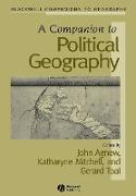 A Companion to Political Geography