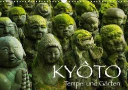 Kyoto - Tempel und Gärten (Wandkalender 2020 DIN A3 quer)