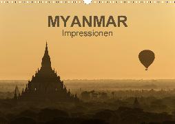 Myanmar - Impressionen (Wandkalender 2020 DIN A3 quer)