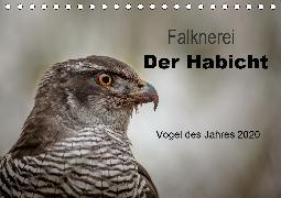 Falknerei Der Habicht (Tischkalender 2020 DIN A5 quer)