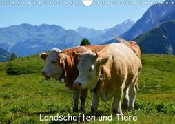 Schweizer Bergwelt Landschaften und TiereCH-Version (Wandkalender 2020 DIN A4 quer)