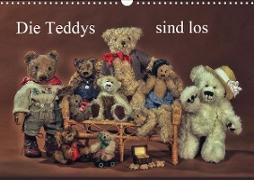 Die Teddys sind los (Wandkalender 2020 DIN A3 quer)