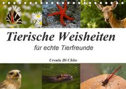 Tierische Weisheiten (Tischkalender 2020 DIN A5 quer)