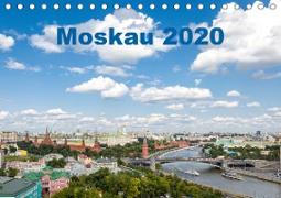 Moskau 2020 (Tischkalender 2020 DIN A5 quer)