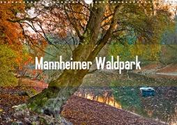 Mannheimer Waldpark (Wandkalender 2020 DIN A3 quer)