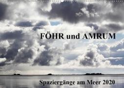 Föhr und Amrum - Spaziergänge am Meer (Wandkalender 2020 DIN A2 quer)