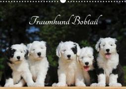 Traumhund Bobtail (Wandkalender 2020 DIN A3 quer)