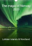The magic of Norway 2020 - Lofoten Islands & Nordland (Wall Calendar 2020 DIN A4 Portrait)
