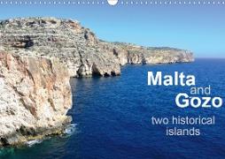 Malta and Gozo two historical islands (Wall Calendar 2020 DIN A3 Landscape)