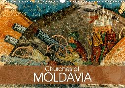 Churches of Moldavia (Wall Calendar 2020 DIN A3 Landscape)