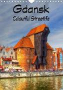 Gdansk Colourful Streetlife (Wall Calendar 2020 DIN A4 Portrait)