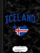 Iceland Composition Notebook: College Ruled 93/4 X 71/2 100 Sheets 200 Pages for Writing