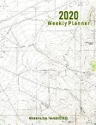 2020 Weekly Planner: Winnemucca, Nevada (1983): Vintage Topo Map Cover