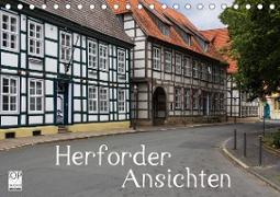 Herforder Ansichten (Tischkalender 2020 DIN A5 quer)