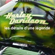Harley Davidson - les détails d'une légende (Calendrier mural 2020 300 × 300 mm Square)