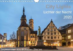 City Lights - Lichter der Nacht (Wandkalender 2020 DIN A4 quer)