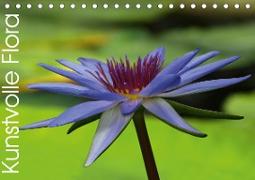 Kunstvolle Flora (Tischkalender 2020 DIN A5 quer)