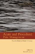 Hypnosis for Acute and Procedural Pain Management
