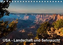 USA - Landschaft und Sehnsucht (Tischkalender 2020 DIN A5 quer)
