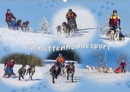 Schlittenhundesport (Wandkalender 2020 DIN A2 quer)