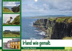 Irland wie gemalt (Wandkalender 2020 DIN A3 quer)