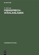 Fernsprech-Wählanlagen