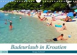 Badeurlaub in Kroatien (Wandkalender 2020 DIN A4 quer)