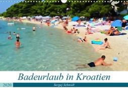 Badeurlaub in Kroatien (Wandkalender 2020 DIN A3 quer)