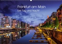 Frankfurt am Main bei Tag und Nacht (Wandkalender 2020 DIN A2 quer)