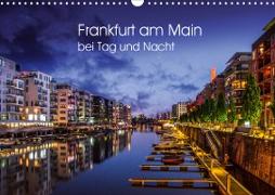 Frankfurt am Main bei Tag und Nacht (Wandkalender 2020 DIN A3 quer)