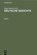 Deutsche Gedichte. Band 1