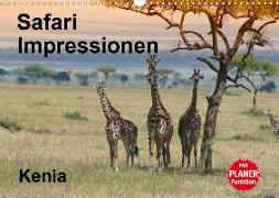 Safari Impressionen . Kenia (Wandkalender 2020 DIN A3 quer)