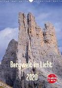 Bergwelt im Licht (Wandkalender 2020 DIN A3 hoch)