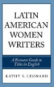 Latin American Women Writers