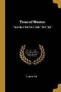 Town of Weston: Records of the Town Clerk, 1804-1826