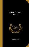Greek Thinkers, Volume II